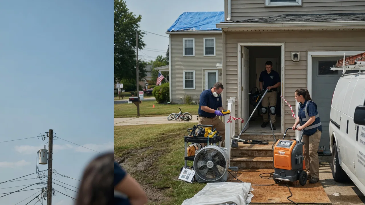 Water Damage Repair in Orangeville, IL near me